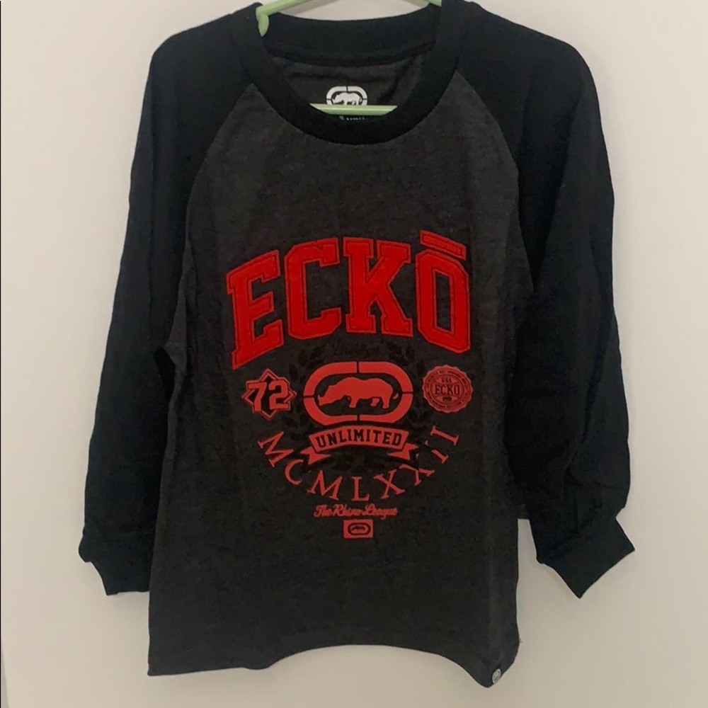 Marc Ecko Boys' Long Sleeve Color Block T-Shirt